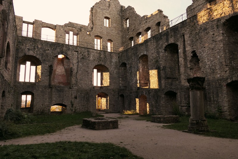 Das Alte Schloss Hohenbaden ist jetzt im Moment meine Lieblingsruine