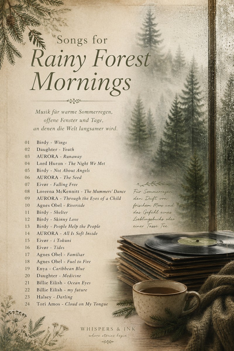 Songs for rainy forest mornings - Playlist